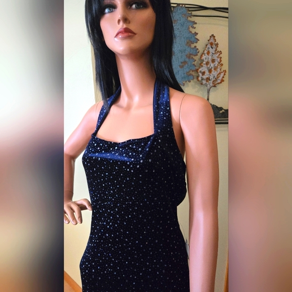 'Starry Night' Zum Zum Evening Gown size 13 - Picture 6 of 16